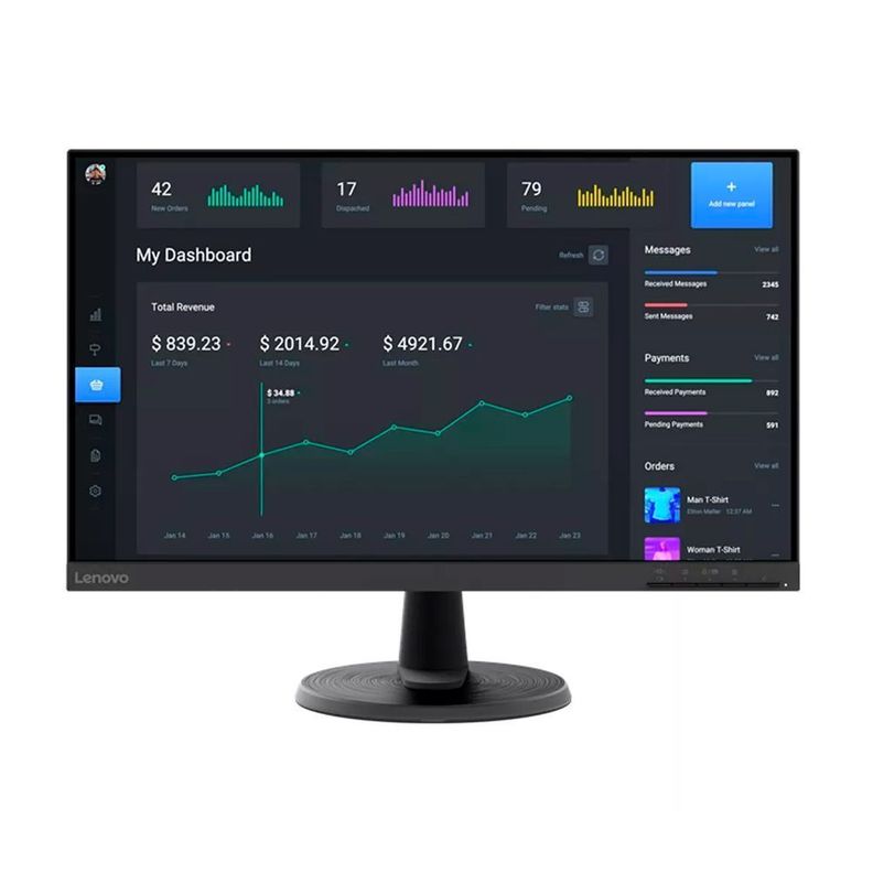 Monitor Lenovo ThinkVision C24-40 23.8" FHD LED