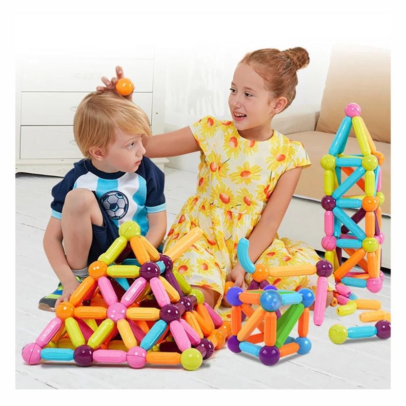 PUZZLE BLOQUES DE CONSTRUCCION MAGNETICOS MONTESSORI 36 PIEZAS-3
