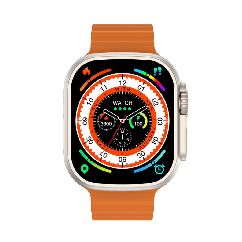 RELOJ INTELIGENTE SMARTWATCH ULTRA 8 49 MM NARANJA-0