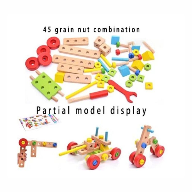 BLOQUES DE CONSTRUCCION MADERA MULTICOLOR MONTESSORI-1