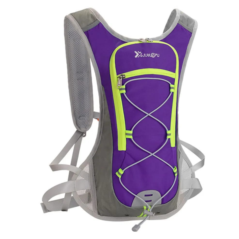 MOCHILA OUTDOOR CAMELBACK CON BOLSA DE AGUA 2 LITROS MORADO-0