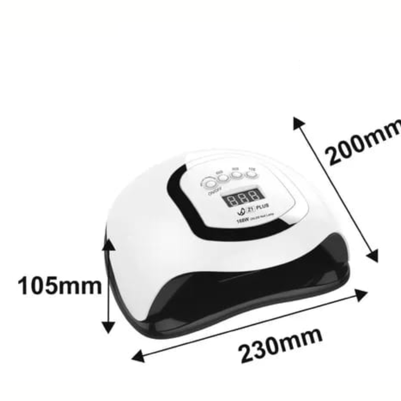 LAMPARA SECADOR DE UÑAS LED UV 168W-2
