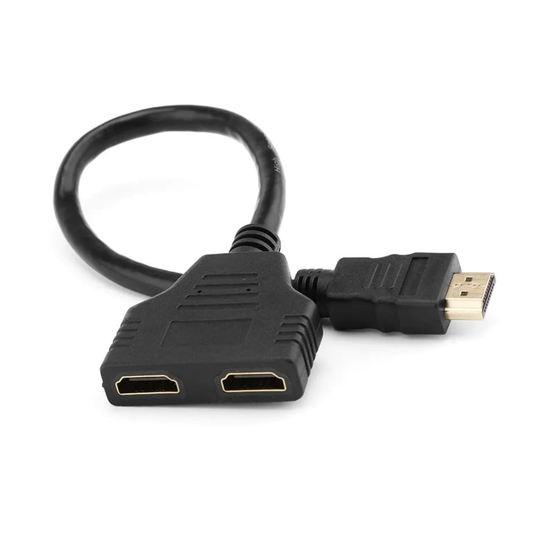 CABLE ADAPTADOR HDMI 1 MACHO 2 HEMBRAS-2