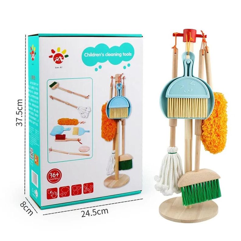 JUEGO DE SIMULACION LIMPIEZA MONTESSORI 6 PIEZAS-2