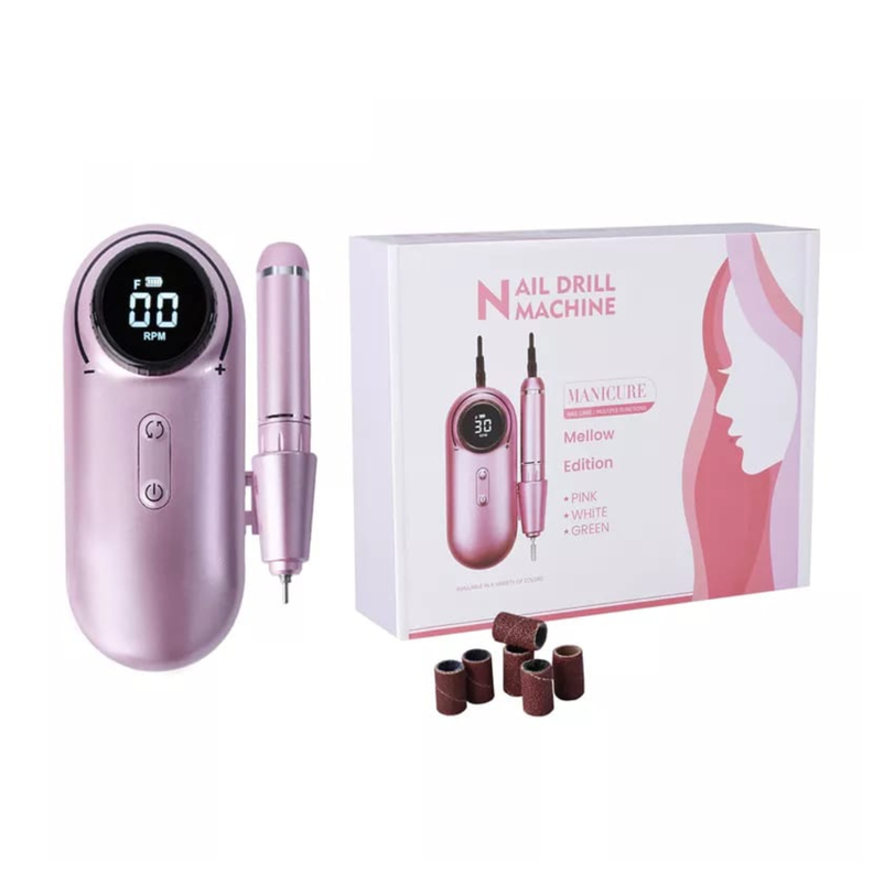 TORNO DE UÑAS INALAMBRICO CON INDICADOR LED -0