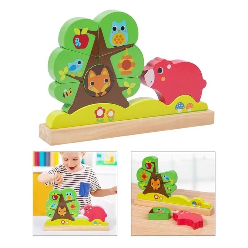 ROMPECABEZAS MONTESSORI MAGNETICO ARBOL-1