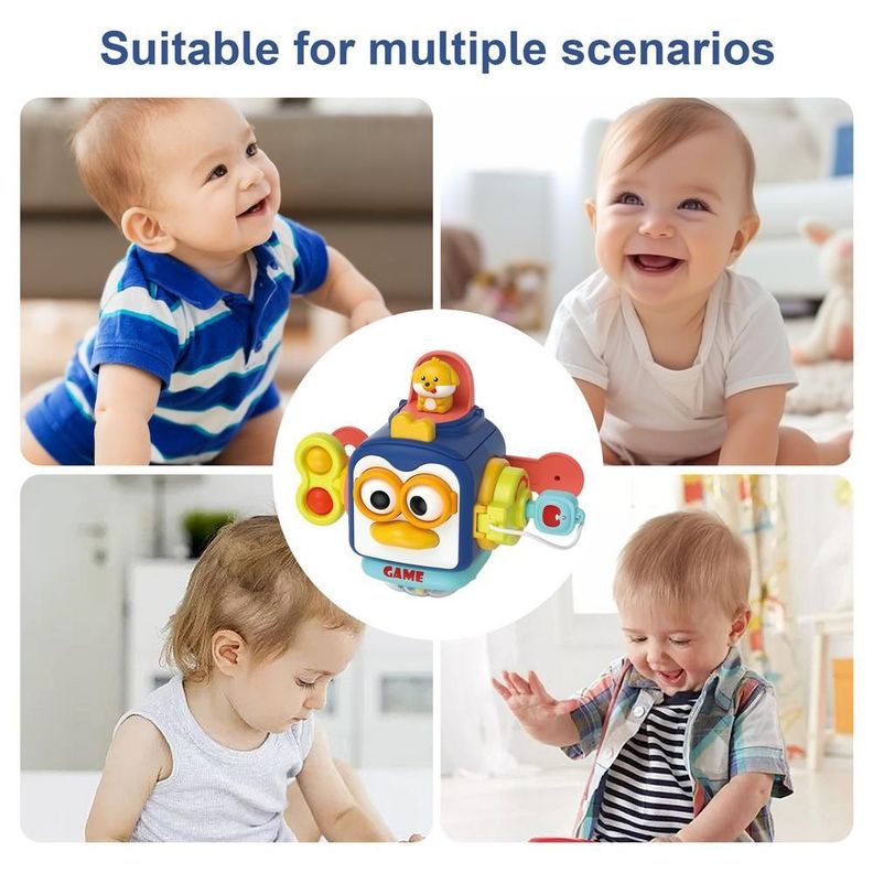 CUBO SENSORIAL INTERACTIVO MONTESSORI PARA BEBE-1