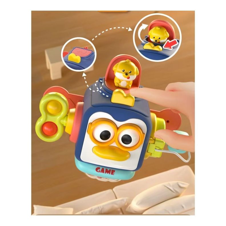 CUBO SENSORIAL INTERACTIVO MONTESSORI PARA BEBE-2