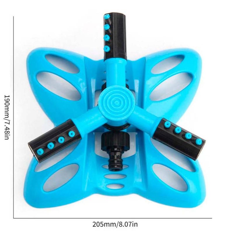 SISTEMA DE RIEGO AUTOMATICO ASPERSOR GIRATORIO PARA JARDIN-2