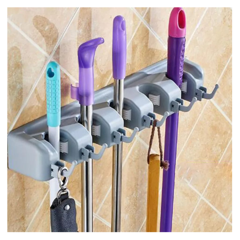 ORGANIZADOR SOPORTE DE PARED ESCOBAS Y HERRAMIENTAS-1