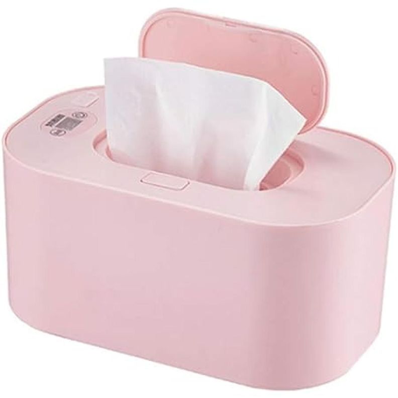 CALENTADOR PORTATIL DE TOALLITAS HUMEDAS USB ROSA-0
