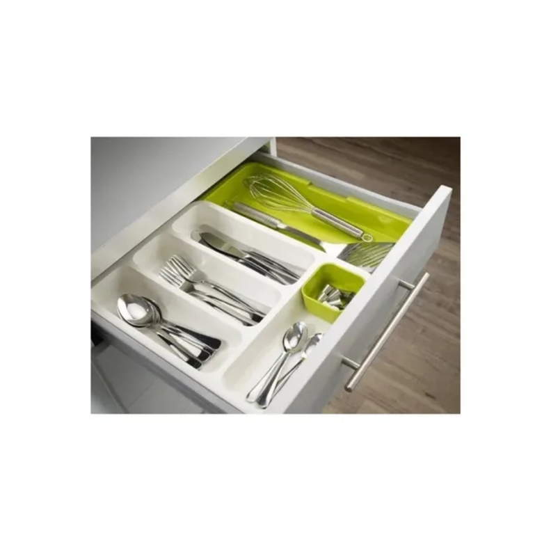 ORGANIZADOR DE GAVETAS Y CUBIERTOS EXTENSIBLE-1