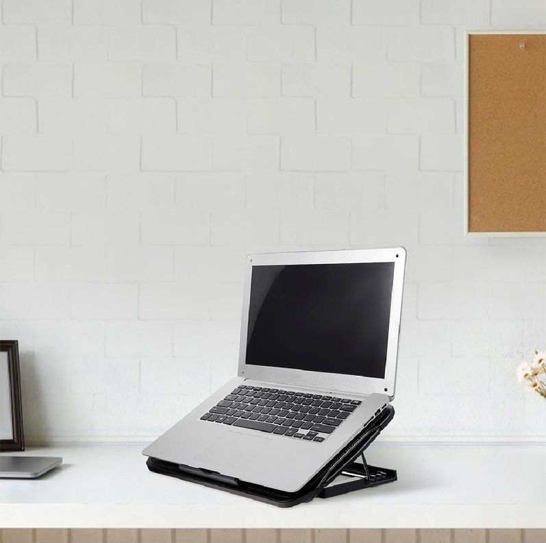 SOPORTE ENFRIADOR PARA NOTEBOOK CON 2 VENTILADORES-1