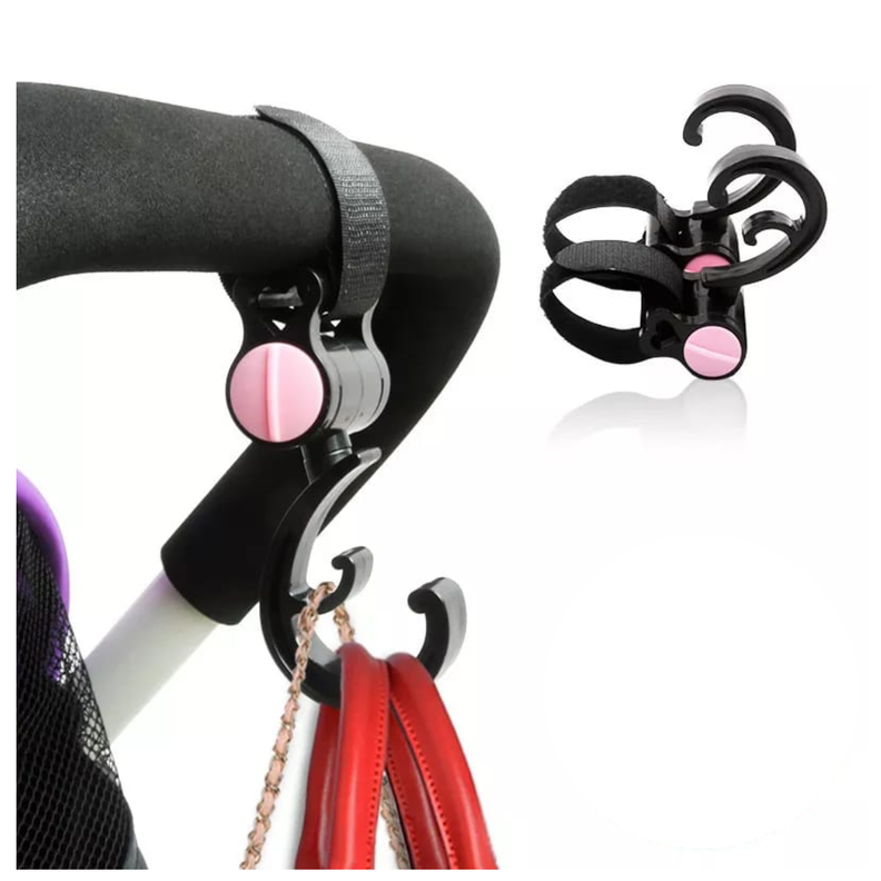 GANCHOS COLGADORES PARA COCHE DE BEBE PACK 2-2