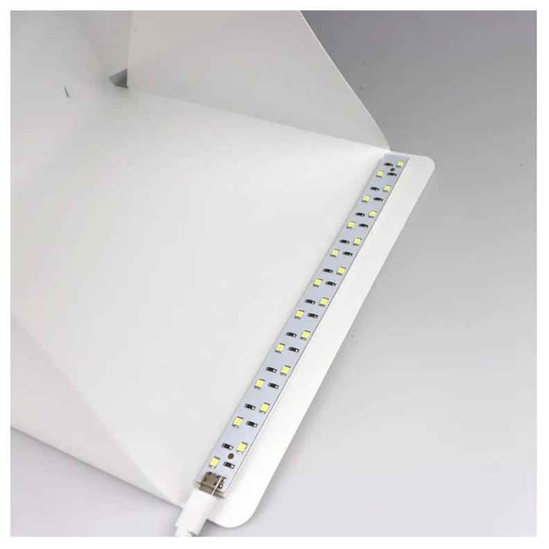 ESTUDIO FOTOGRAFICO PLEGABLE CON LUZ LED-3