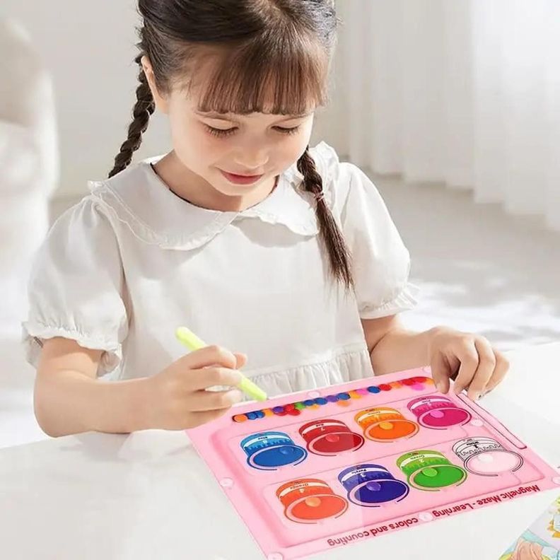 JUEGO TABLERO COGNITIVO DE COLORES MAGNETICO-1
