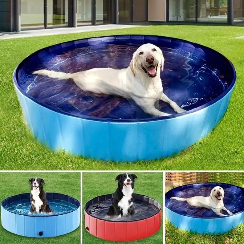 PISCINA PLEGABLE BAÑERA PARA MASCOTAS 80 CM-3
