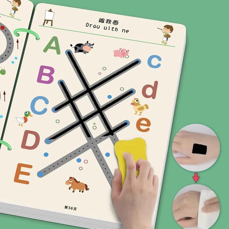 LIBRO DE APRENDIZAJE TRAZOS MAGICOS MONTESSORI-1