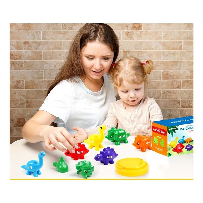 JUEGO DE ENCAJE DINOSAURIOS COLORES Y LETRAS-1