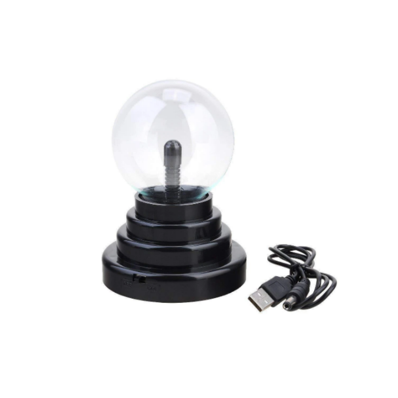 LAMPARA DE PLASMA BOLA DE CRISTAL PEQUEÑA USB-2