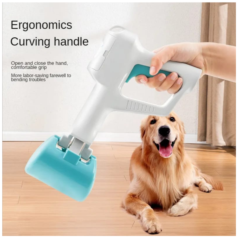 RECOGEDOR DE EXCREMENTO DE MASCOTAS ECOLOGICO CON BOLSAS-1