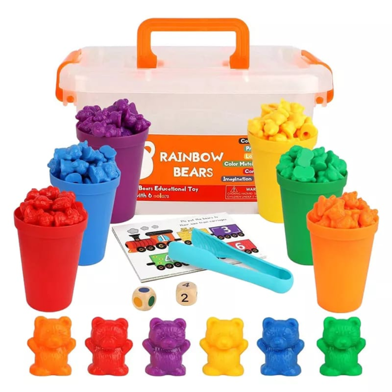JUEGO DIDACTICO COGNITIVO DE MESA MONTESSORI-0