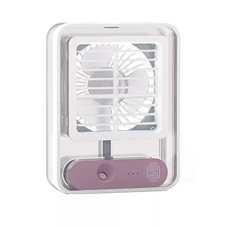 VENTILADOR DE ESCRITORIO CON PULVERIZADOR Y LUZ LED-4