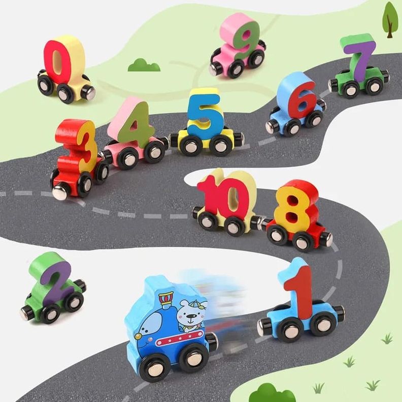 JUEGO TREN MAGNETICO DE NUMEROS PARA NIÑOS-1