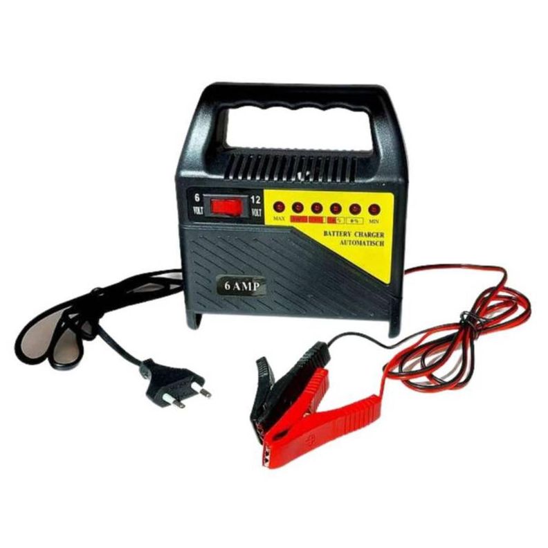 CARGADOR DE BATERIA AUTO 6 AMP 12V-1