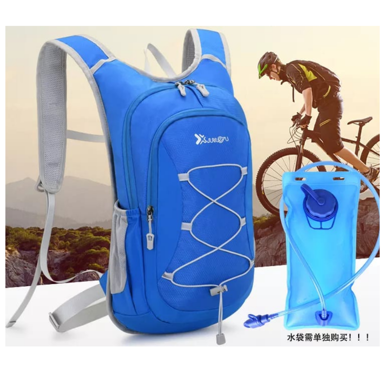MOCHILA CAMPING OUTDOOR CAMELBACK CON BOLSA DE AGUA 2 LITROS AZUL-2