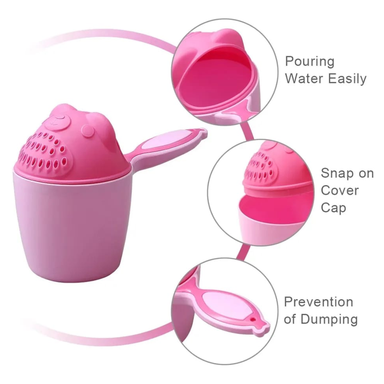 JARRA REGADERA DE DUCHA PARA BEBE ROSA-1