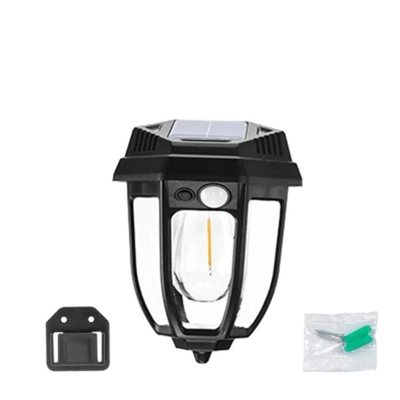 FAROL SOLAR DECORATIVO LUZ CALIDA SIMPLE-0