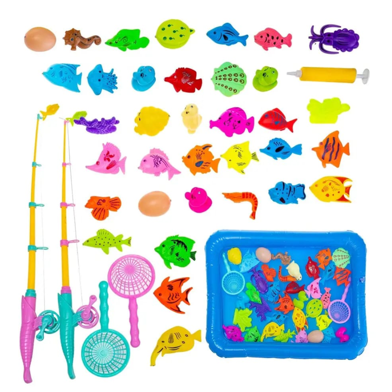 JUEGO DE PESCA MAGNETICO 26 PIEZAS-1