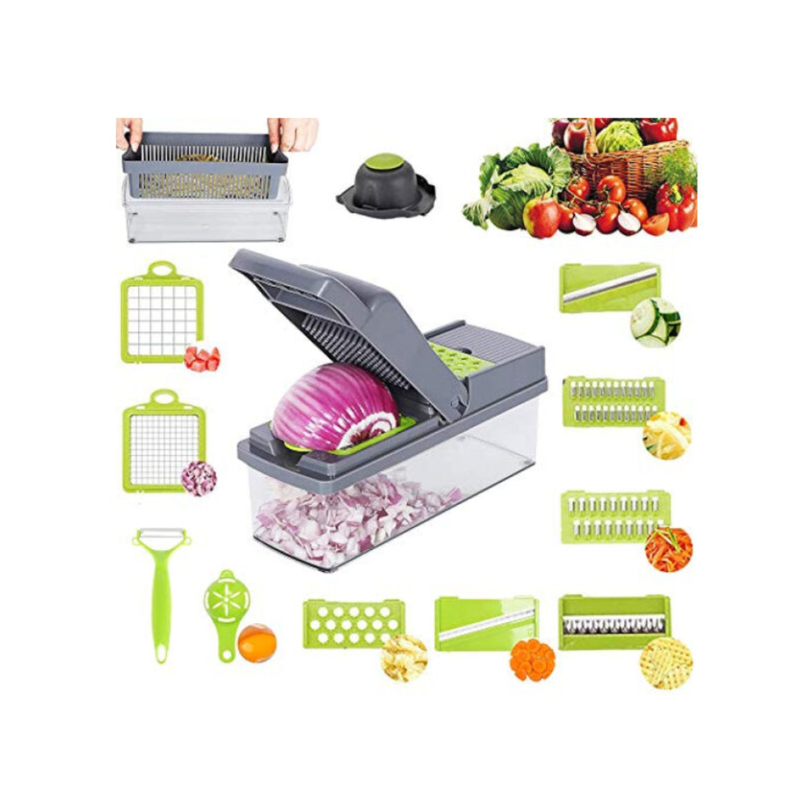 CORTADOR DE VERDURAS MULTIFUNCIONAL 14 EN 1-2
