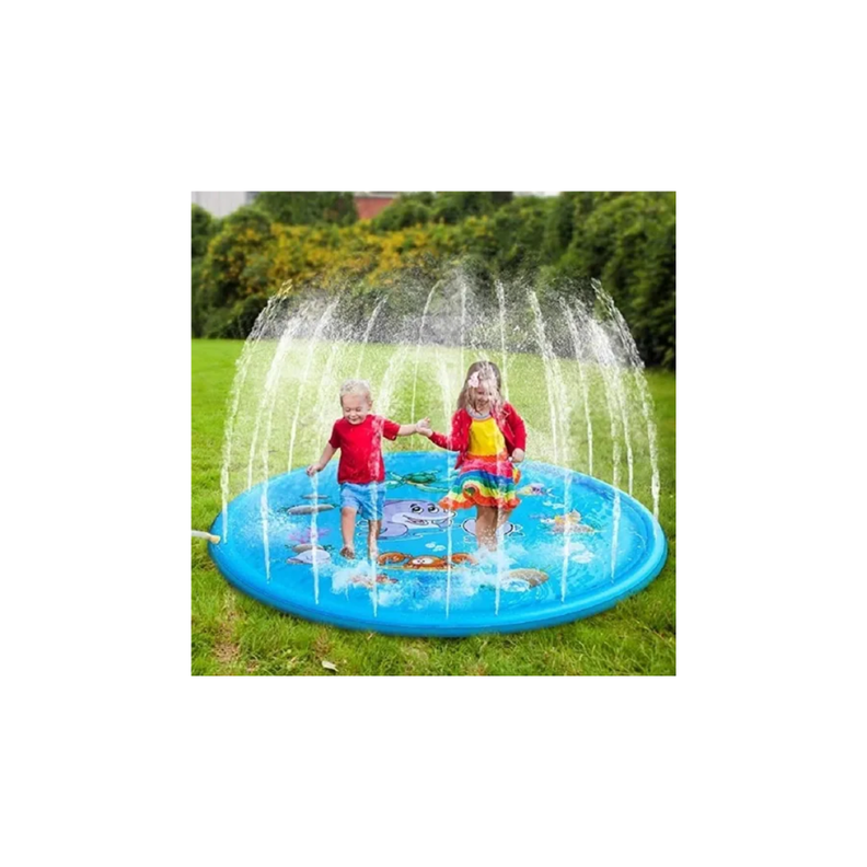 ALFOMBRA PISCINA 170 CM LANZA AGUA ROCIADOR NIÑOS-3