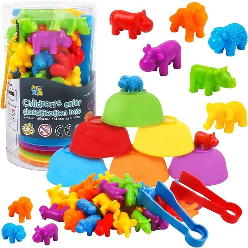 JUEGO DIDACTICO CONTEO Y COLORES MONTESSORI-0