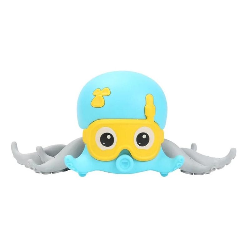 PULPO FLOTADOR JUGUETE DE BAÑO PARA NIÑOS-0