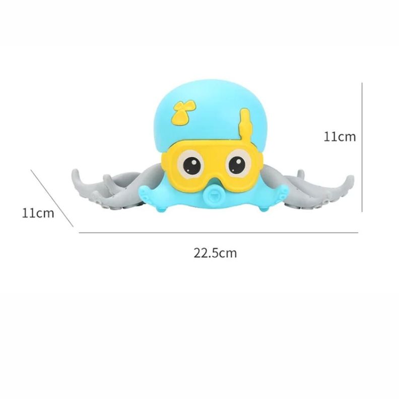 PULPO FLOTADOR JUGUETE DE BAÑO PARA NIÑOS-3