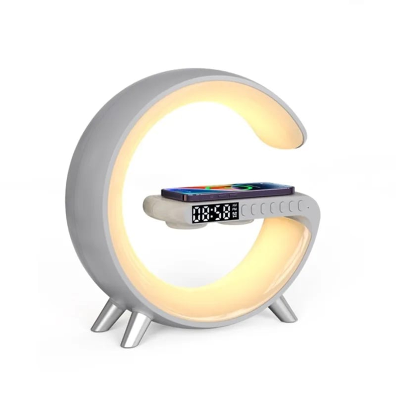 PARLANTE RETROILUMINADO CON CARGADOR INALAMABRICO G USB-2