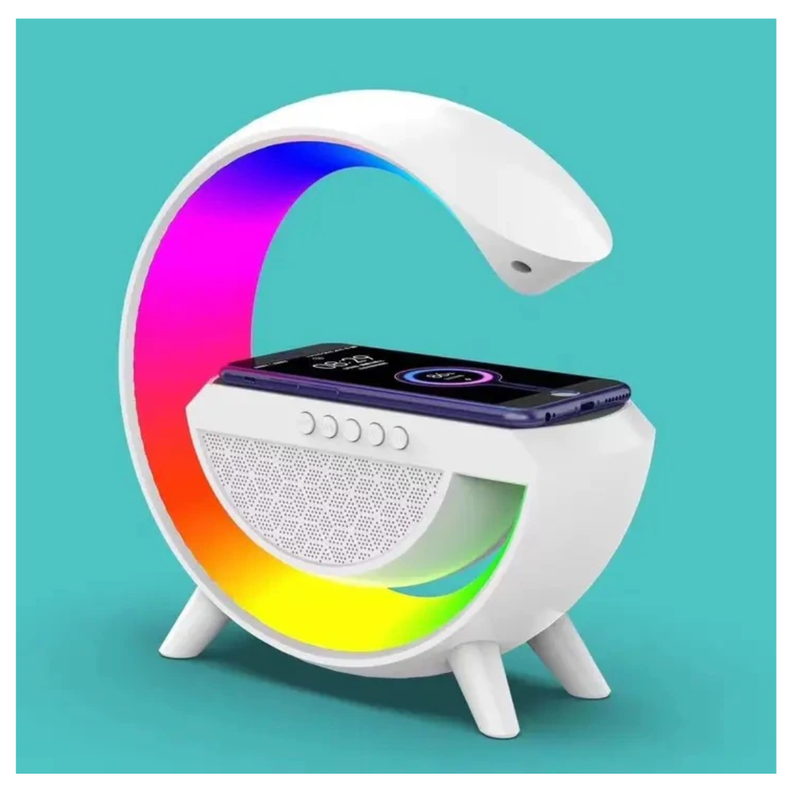 PARLANTE RETROILUMINADO CON CARGADOR INALAMABRICO G USB-4