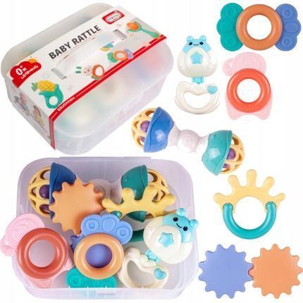 SET DE SONAJEROS Y MORDEDORES PARA BEBE-0