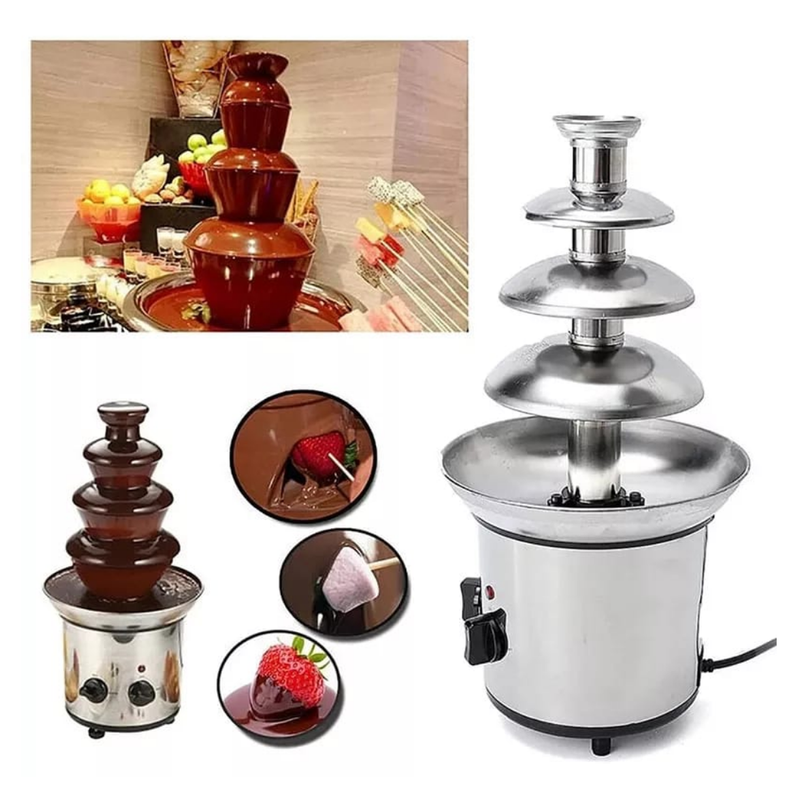 FUENTE DE CHOCOLATE CASCADA 4 NIVELES-3