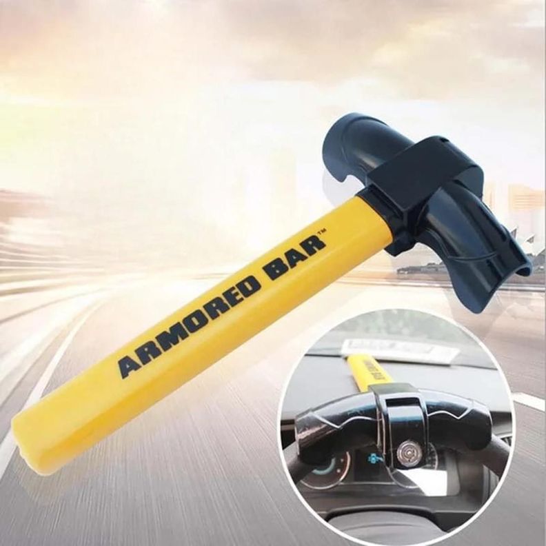 TRANCA VOLANTE GIRATORIO ANTIRROBO PARA AUTO-1