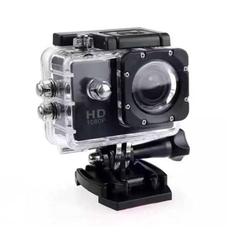 CAMARA DEPORTIVA SUMERGIBLE 4K FULL HD NEGRO-0
