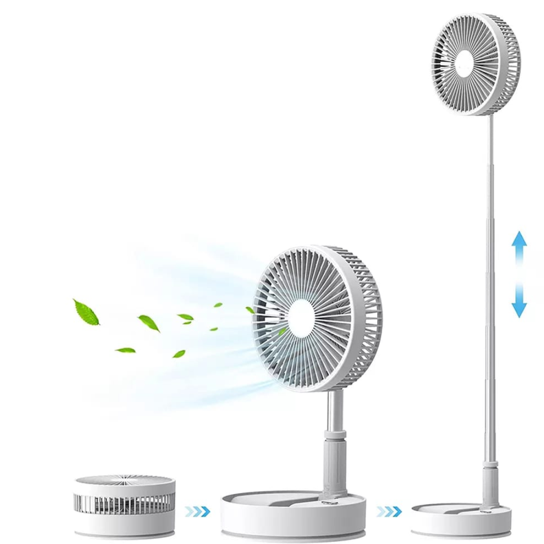 VENTILADOR DE ESCRITORIO PLEGABLE RECARGABLE USB-1