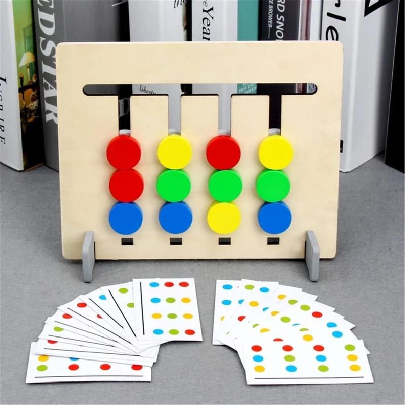 JUEGO DE PENSAMIENTO LOGICO COLORES MONTESSORI-1