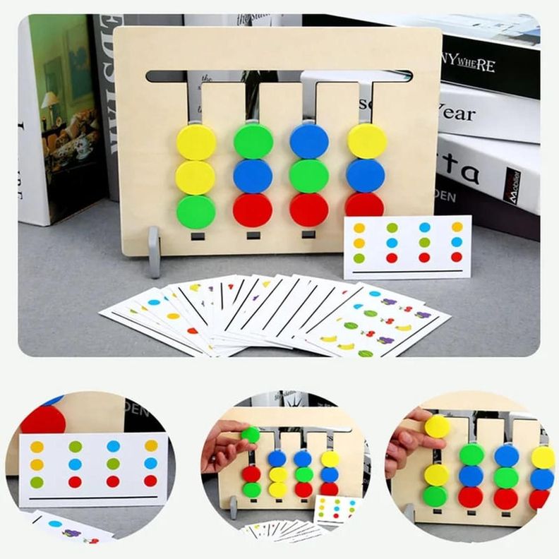JUEGO DE PENSAMIENTO LOGICO COLORES MONTESSORI-2