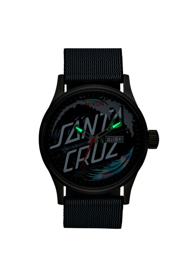 Reloj Santa Cruz Sentry Gunmetal Wave Dot-2