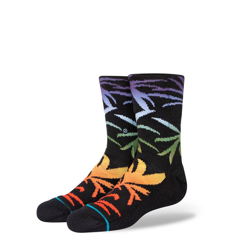 Stance Sock Kids Palmer Multi Negro L