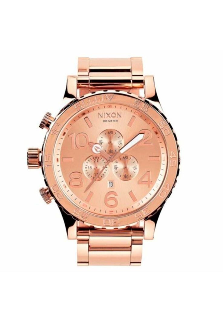 Reloj Nixon 5130 Chrono All Rose Gold-0